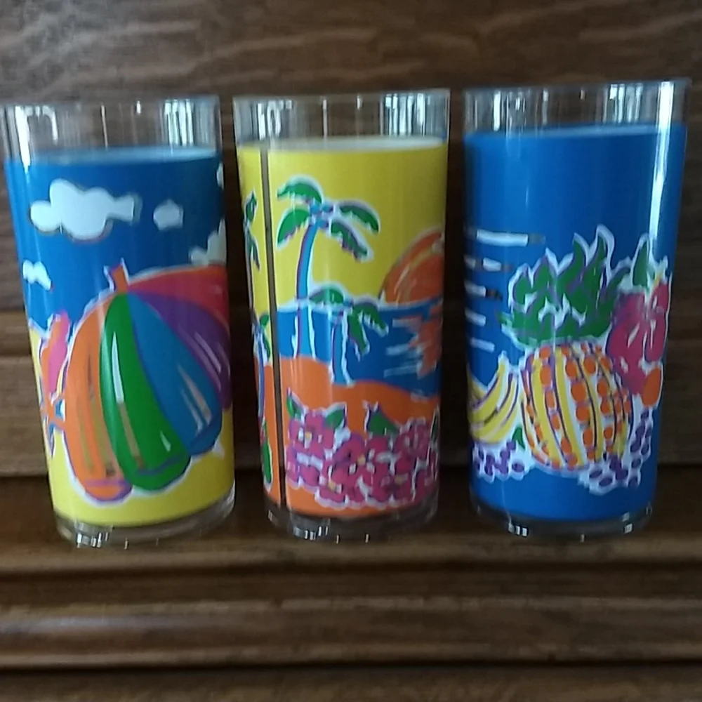 Hi-Ball Acrylic Glasses